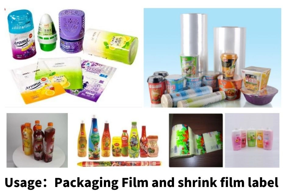 High Quality & Crystal Clear Plain/Colored PVC Pet POF Heat Shrink Film for Label Use
