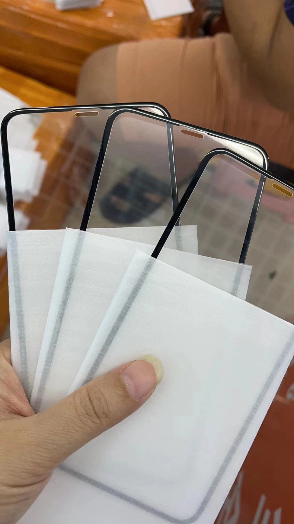 Wholesale Factory Price High Quality Anti Shock Screen Protector 20d Tempered Glass Film for iPhone 13 11 12 PRO Max 6 7 8 Plus X Mobile Phone Accessories
