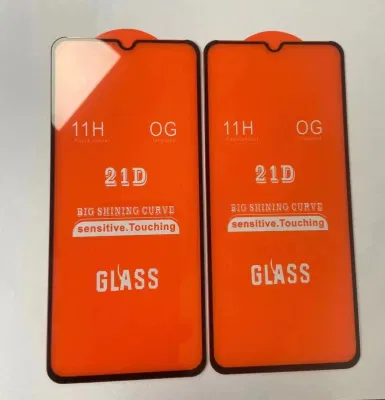 Precio de fábrica al por mayor 21d Película de vidrio templado Protector de pantalla antichoque para iPhone Todos los modelos 7/8 Plus 11 12 13 PRO Max Accesorios para teléfonos móviles