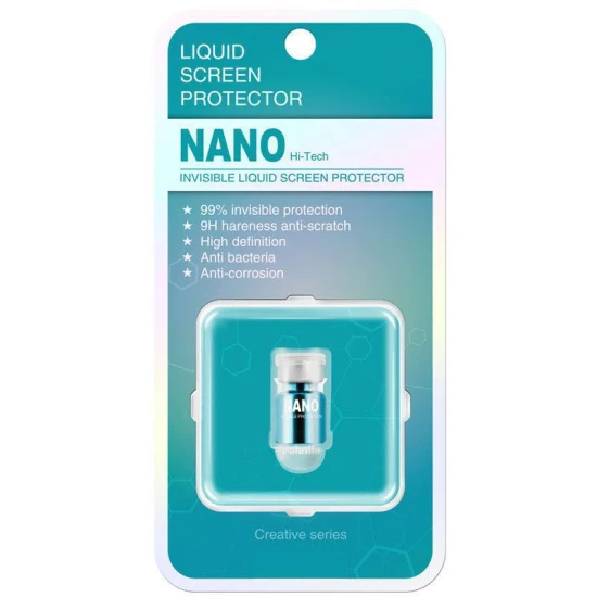 2020 vidrio moderado líquido nano líquido caliente de la dureza del protector 9h de la pantalla hola